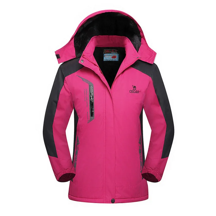 Уличный Мужской плащ толстая водонепроницаемая куртка для альпинизма бархатная