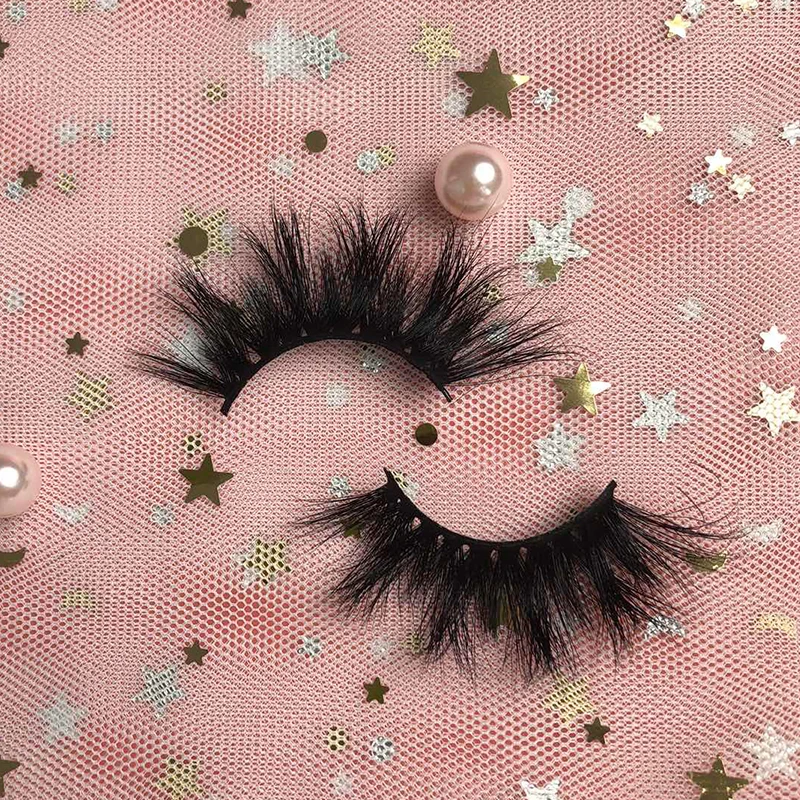 Норковые ресницы 3D норковые накладные натуральные толстые длинные для глаз