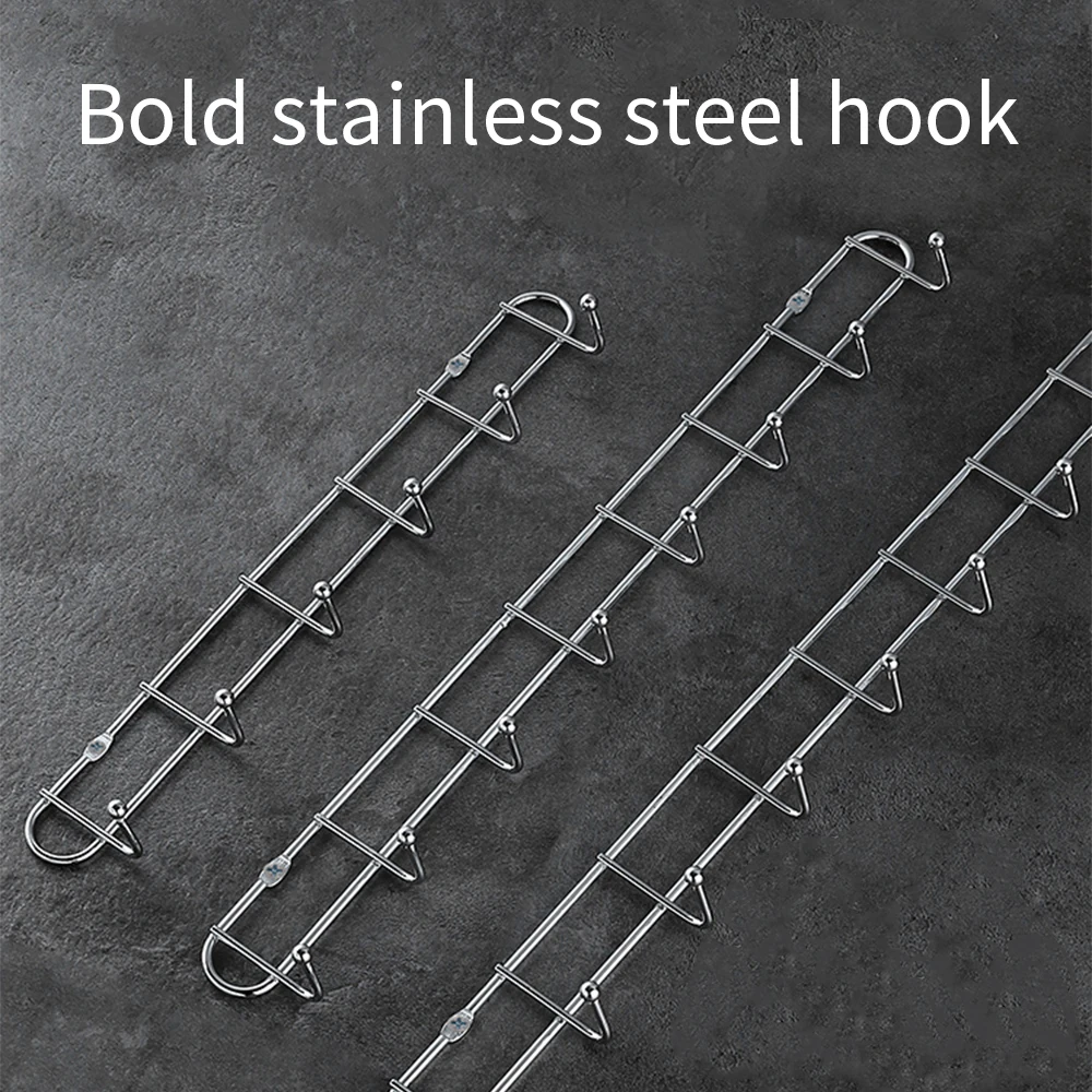 Крюк из нержавеющей стали настенная вешалка для ванной комнаты кухонная дверь