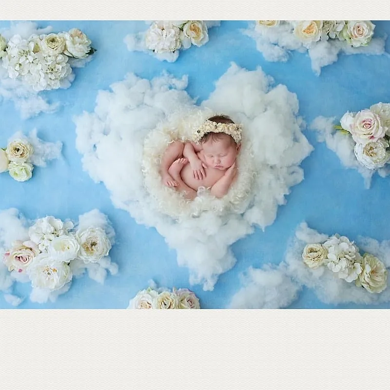 500 г реквизит для фотосъемки новорожденных деликатесный мягкий хлопковый наполнитель кукольные игрушки полиэстер хлопок высокая эластичность сделай сам ручная работа