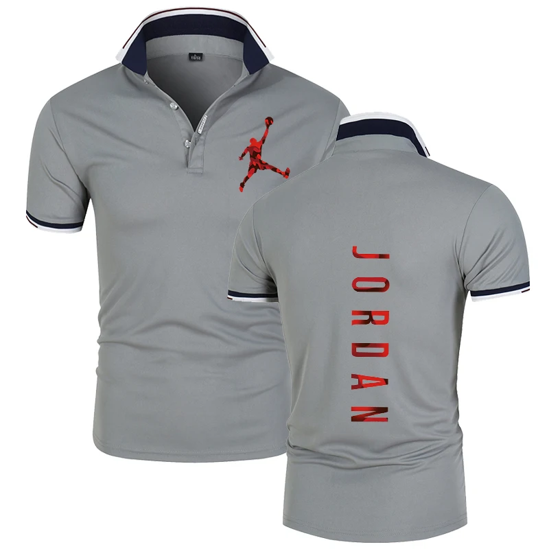 

100% Cotton Top Quality 2021 Spring Autumn Men's Long Sleeve Polos Shirts Casual Mens Polos Shirts Fashion Clothes Lapel Tops