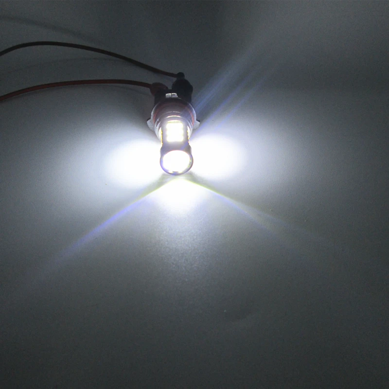 

2pcs High Power Super Bright P13W PSX26W PG18.5D3 4014 54-SMD 6000K White 12V DRL Fog lights Daytime Running Lights