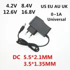 AC 100-240V DC 4,2 V 8,4 V 12,6 V 16,8 V 1A 1000MA адаптер Питание 4,2 8,4 12,6 16,8 V Портативный Power Bank для цифровой камеры для 18650 литиевая батарея