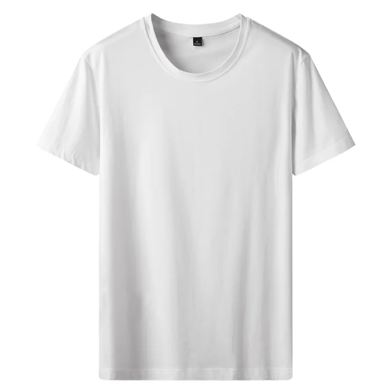 

Футболка с коротким рукавом, дышащая свободная простая Однотонная футболка джокер для отдыха