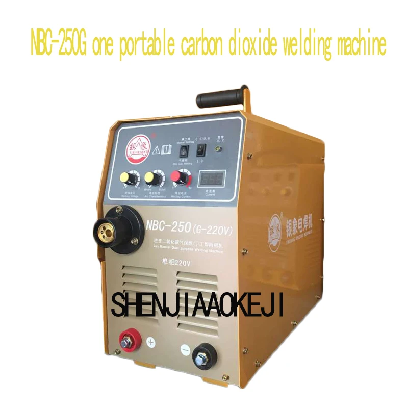 1PC Manual Welding Single-phase 220V Welder NBC-250G Portable Carbon Dioxide Gas Shielded Small Machine Tools | Инструменты