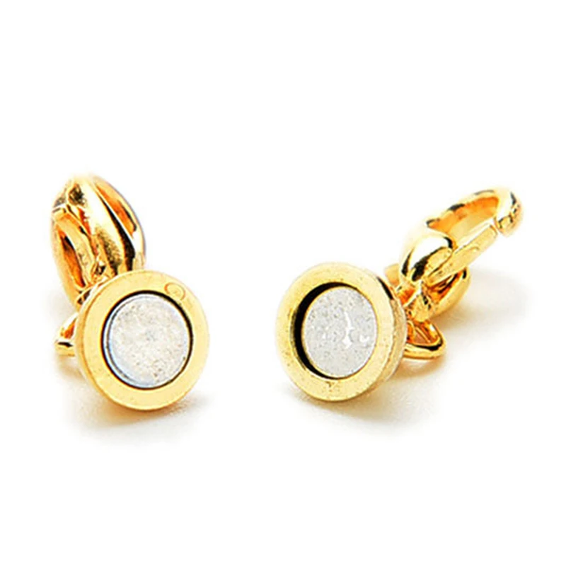 

10 Pcs Gold Silver Ball Tone Magnetic Lobster Clasps Fit Chain Bracelet Necklace connect most jewelry clasps