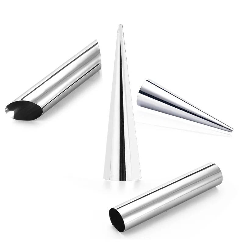 Конусные формы конической трубки спиральные для Круассанов из нержавеющей стали