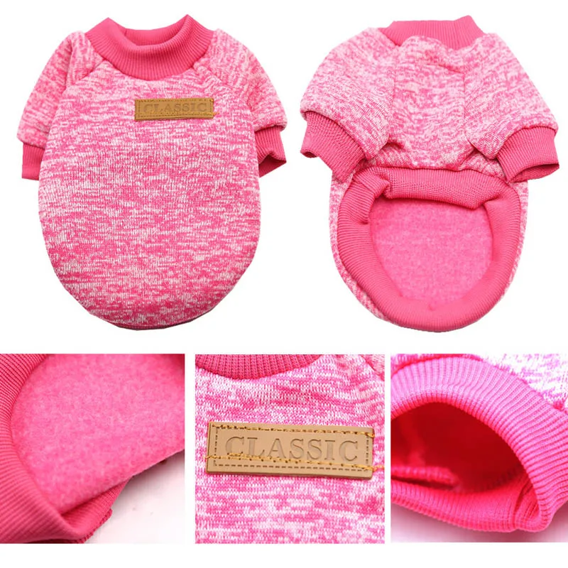 Классическая одежда для собак теплый наряд щенков домашних чихуахуа маленьких и