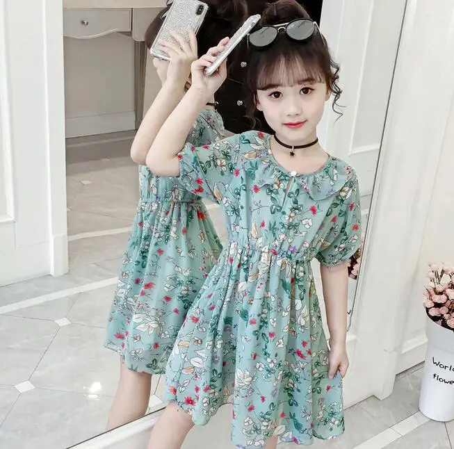 Новое летнее платье принцессы для девочек детское модное | Детская одежда и обувь