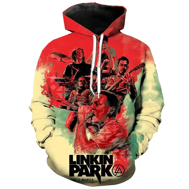 Худи унисекс рок-группа Linkin Park 3D Принт толстовки Мужские Женские толстовки Повседневная Уличная стильный спортивный костюм пуловеры верхняя одежда - Цвет: Hoodies 01