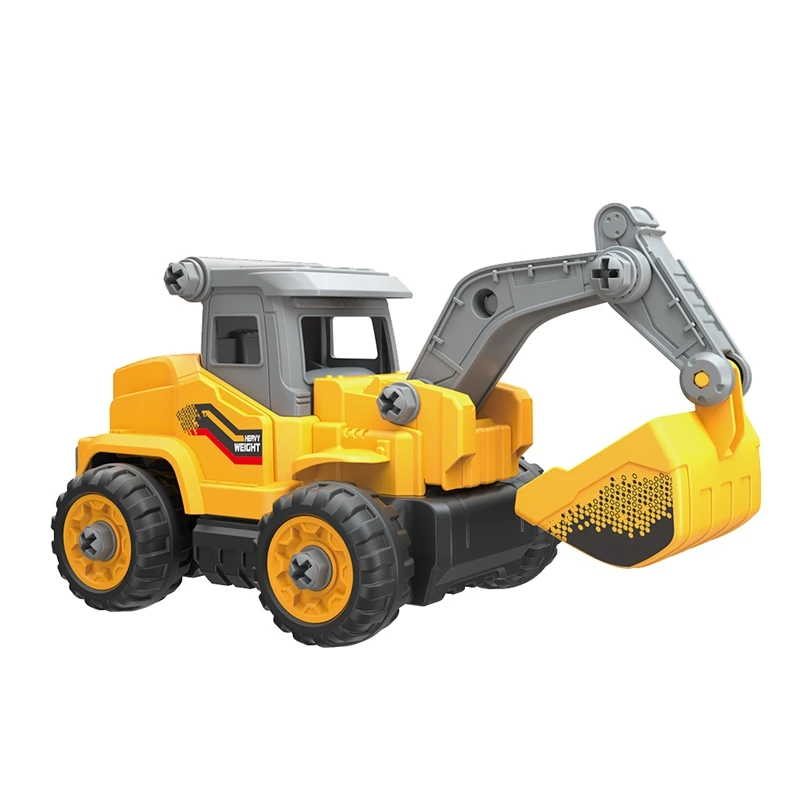 Самосвал с дистанционным управлением сборка игрушечного экскаватора 2 4G RC