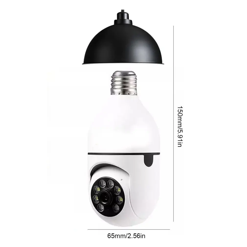 HD Smart IP Camera E27 Wireless WiFi Connection Remote Viewing Security Surveillance App View | Безопасность и защита