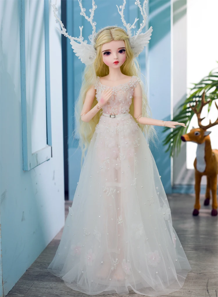 1/3 принцессы bjd Кукла рождественские подарки для девочек кукла с одеждой изменить