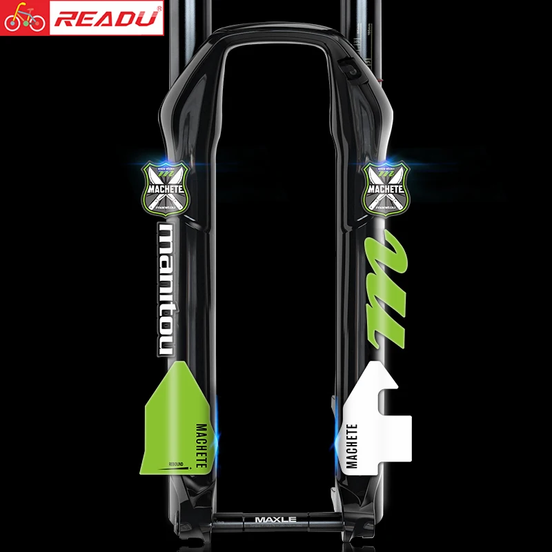 

READU Manitou machete bike front fork stickers bicycle front fork decals bike decal bicycle decals