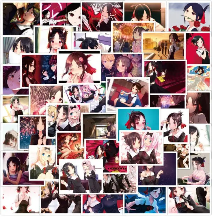 

10/30/52pcs Hui Night Missy Graffiti Waterproof Skateboard Travel Suitcase Phone Laptop Luggage Stickers Cute Kids Girl Toys