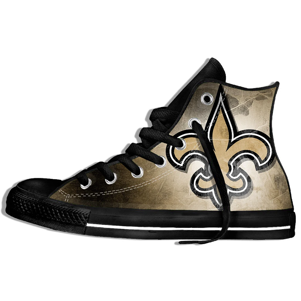 2019 популярные модные высокие кроссовки с принтом Orleans NOS унисекс Повседневная