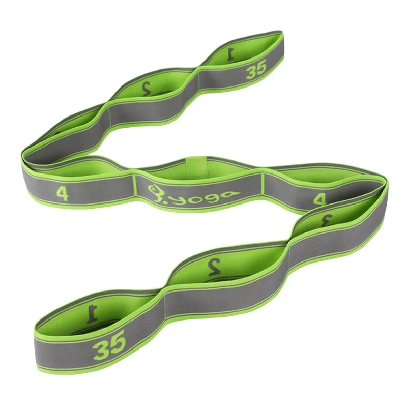 

Yoga Pull Strap Belt Pilates Gym Fitness Exercise Resistance Bands Polyester Latex Elastic Latin Dance Stretching Band Loop