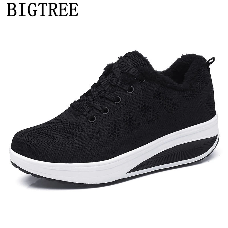 Красные кроссовки зимняя обувь женская повседневная для женщин Basket Femme