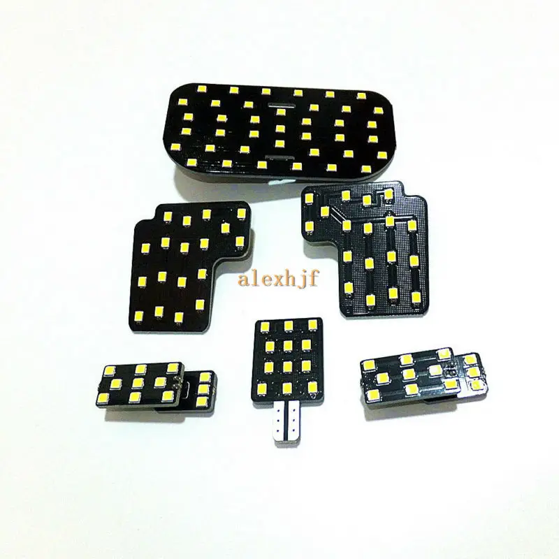 Чехол для светодиодной лампы July King 6 шт. 6000K 2835SMD Subaru Forester 2013-16 3 купольных