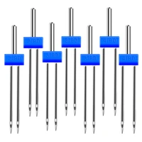 lmdz 234mm 5pcs set sewing machine needles sewing needles double twin needles stainless steel needle sewing tool accessories