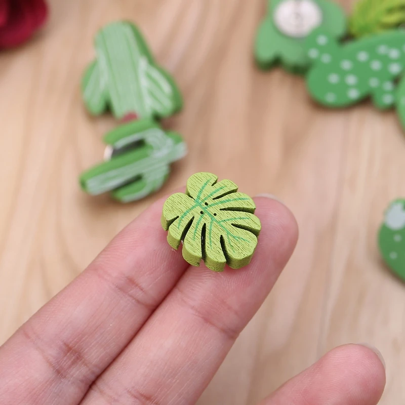 

30pcs Cactus Thumbtack Pushpin Cork Board Pins DIY for Art Photo Message Wall Decorative School Office Supplies