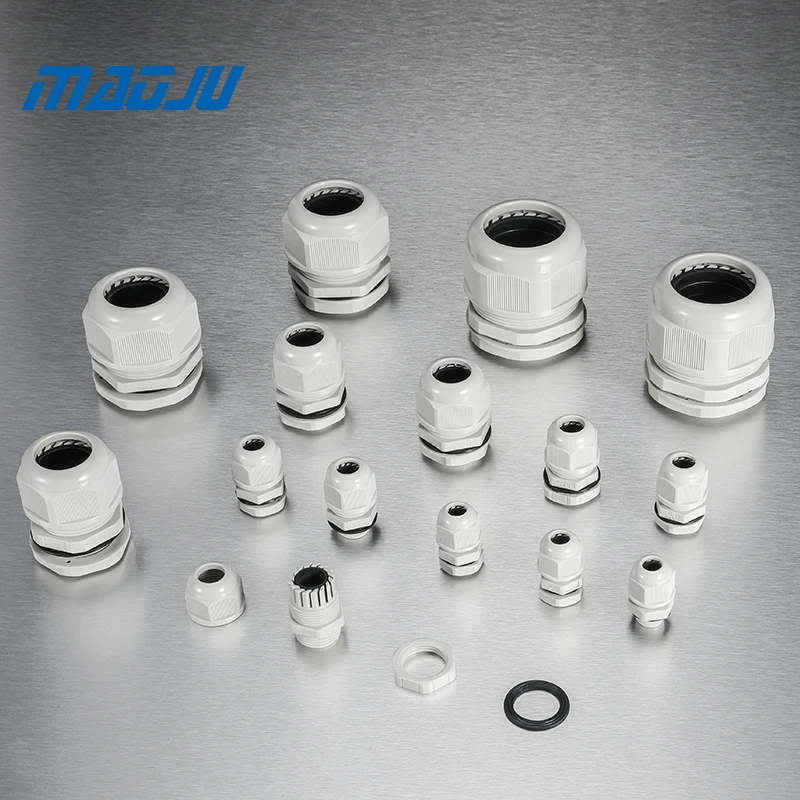 Водостойкая кабельная Втулка 10 шт. Входная натяжение шнур захват IP68 PG7 для 3 6 5 мм