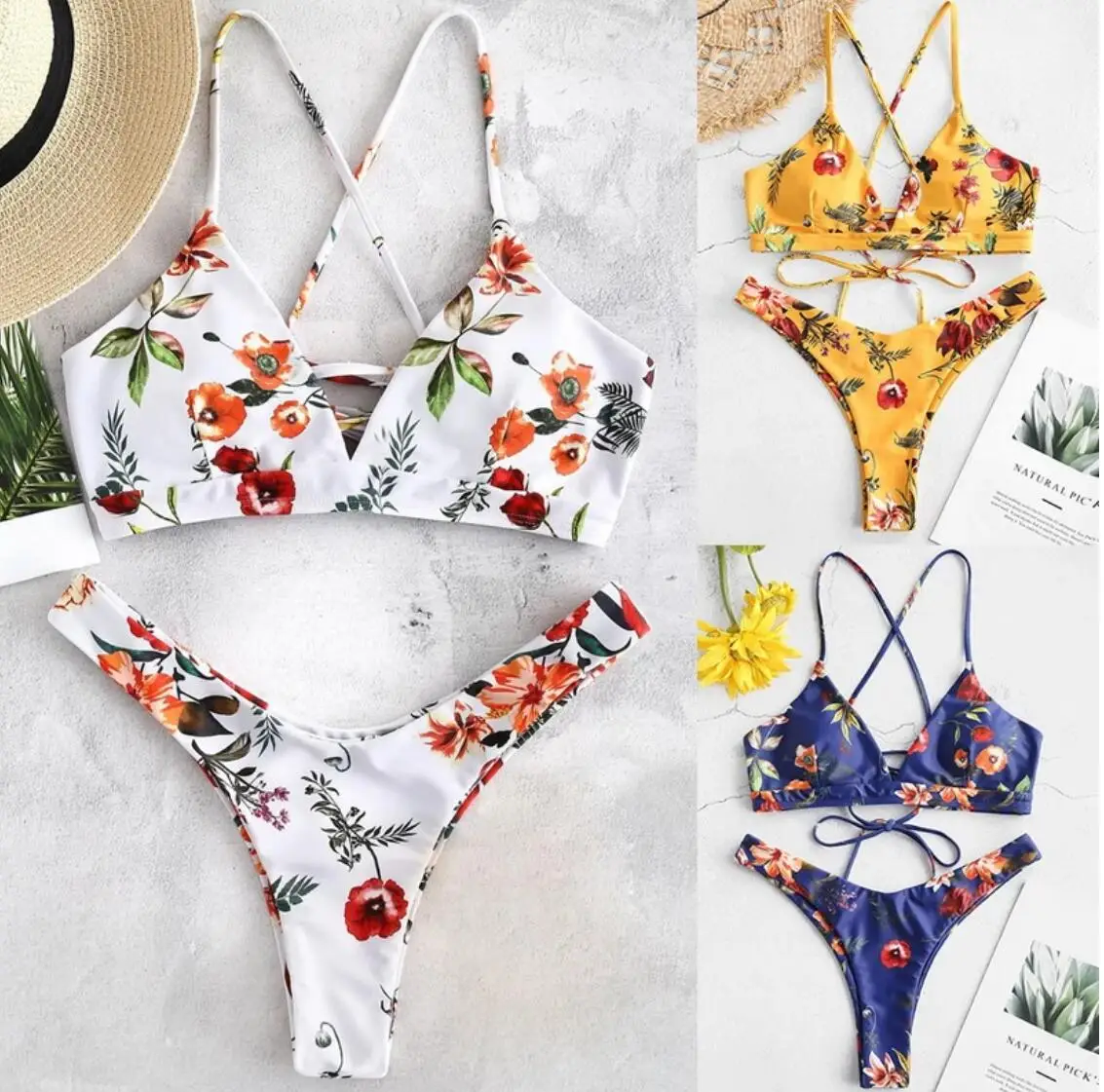 

Floral Bikini