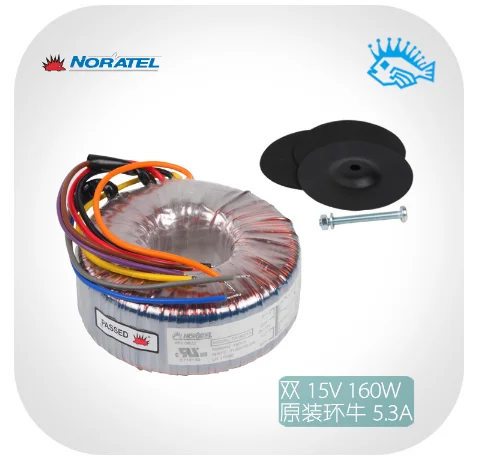 

Импортный Новый тороидальный трансформатор Noratel 160VA 115 / 230V 2x15V 160w