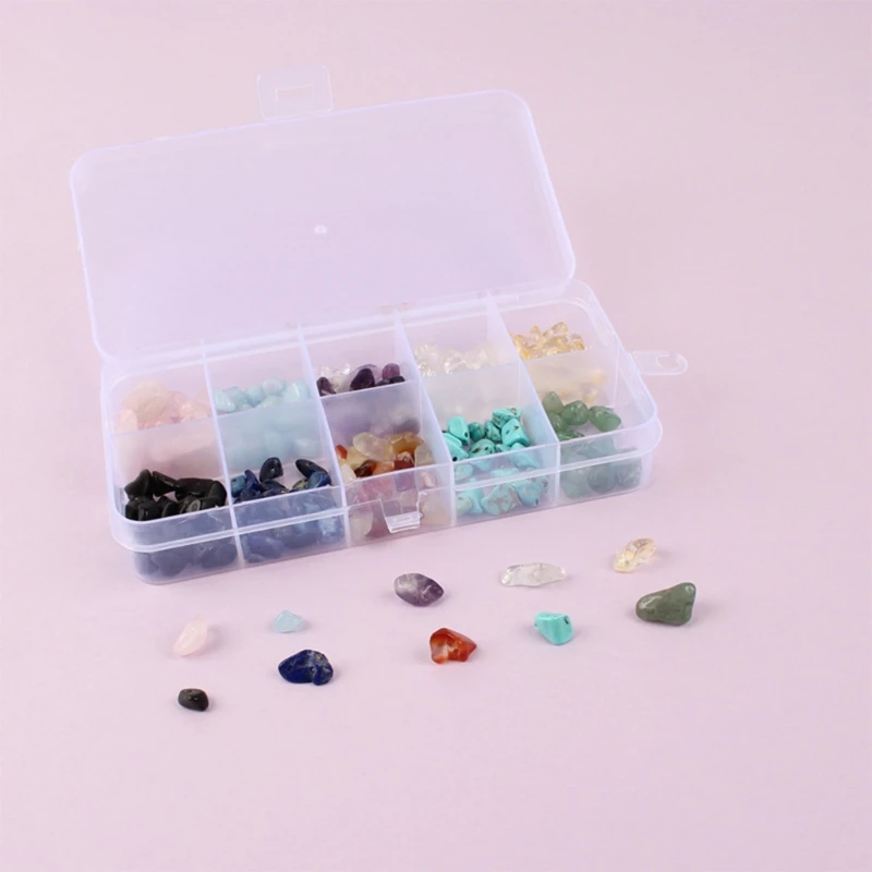 

Stone Beads Natural Gemstone DIY Beads Irregular Chip for Jewelry Making L41B