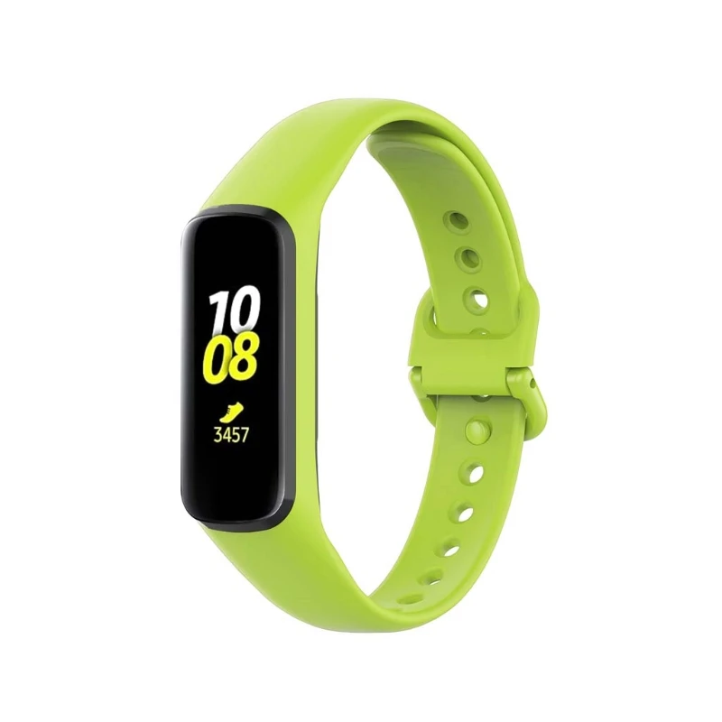 

For -Samsung GalaxyFit2 SMR220 Smart Watch Band official style silicone strap for Fit Fitness Tracker Wristband Accessories