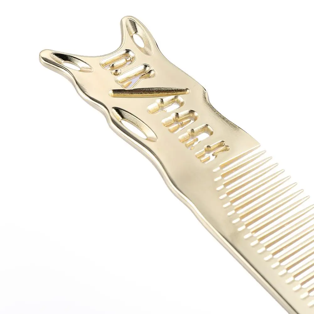 

Aluminum Anti-Static Hair Brush Women Men Professional Metal Styling Comb