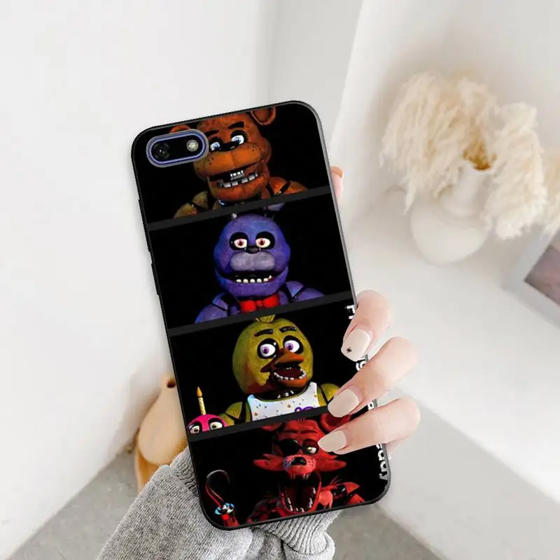 

TOPLBPCS Fnaf Animatronics Phone Case For Redmi K 7 8 9 X A Pro Note 4X 5A 6 7 8 Fundas Cover