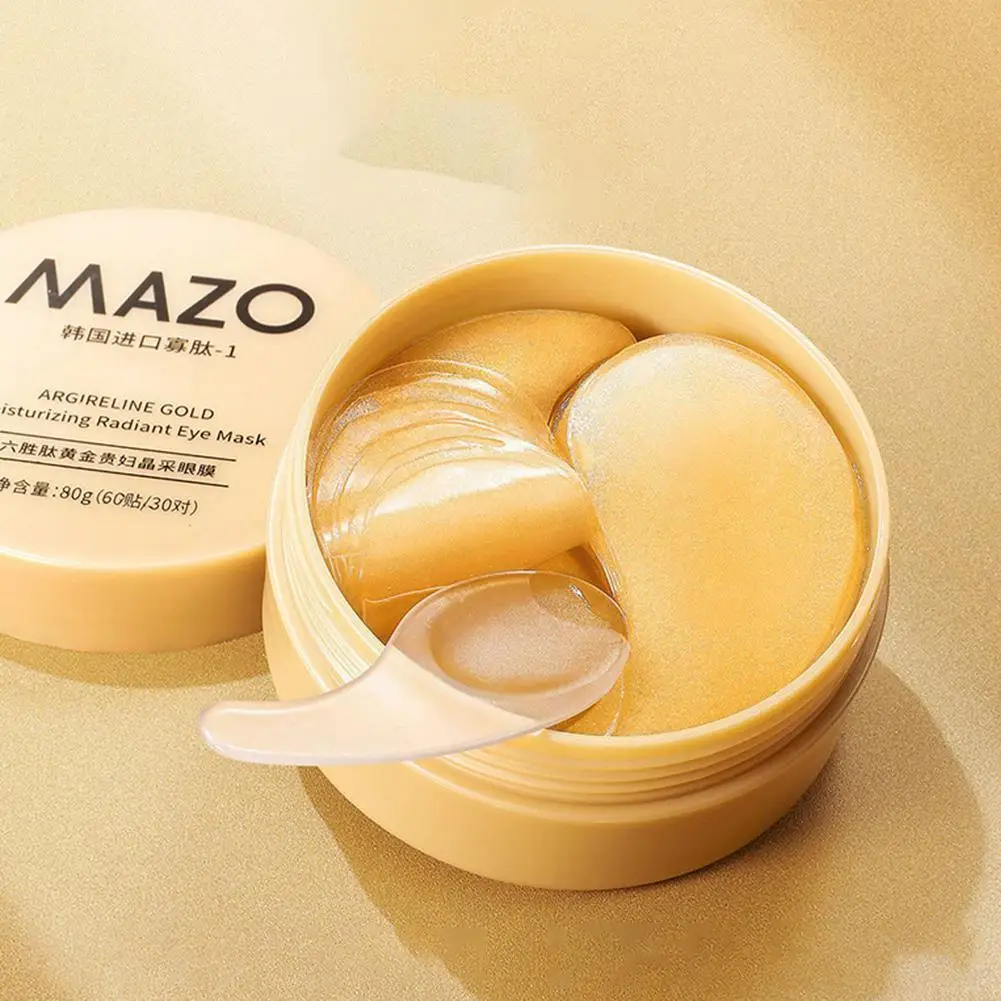 

Eye Masks Anti Wrinkle Eye Patch Gold Eye Bags Moisturizing Collagen Remove Anti-puffiness Dark Circles U3S2