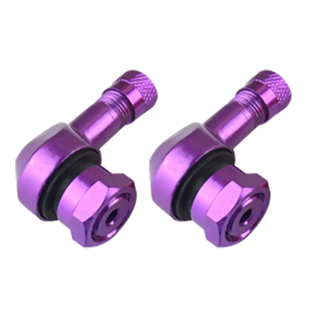 

2Pcs Motorcycle Wheel Tyre Tire Air Pressure Valve Stem Nozzle Cap Dust Cover 90 degree Tire Valve Cap