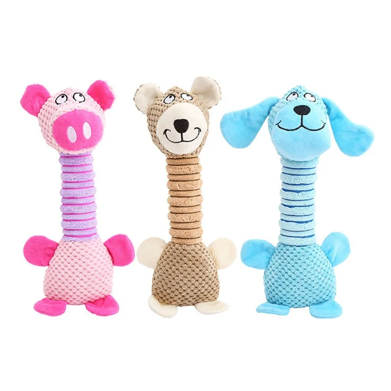 

Интерактивная игрушка-собачка для чистки зубов в форме животного
