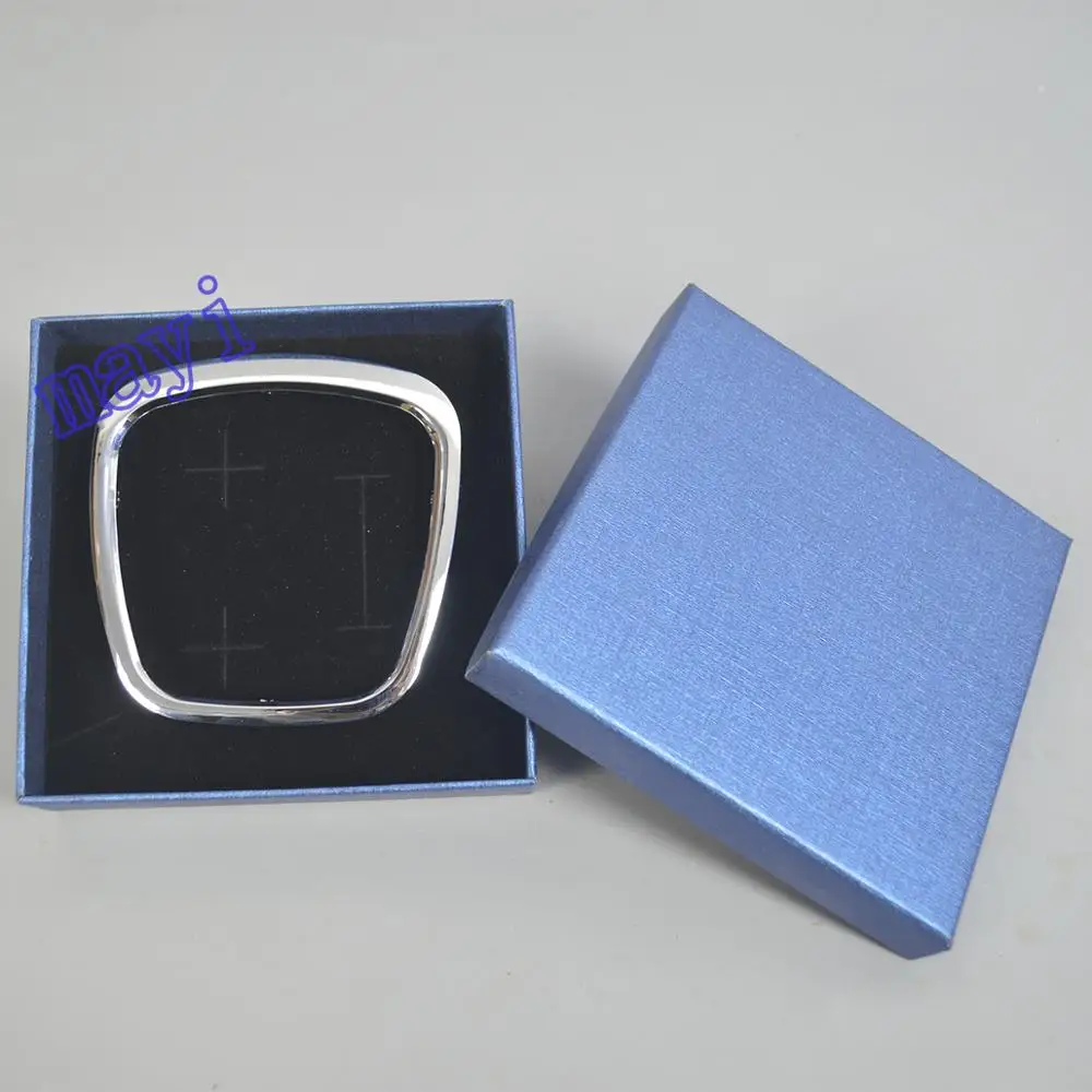 Хромированная отделка Руля эмблема значок рамка Обложка центральный логотип