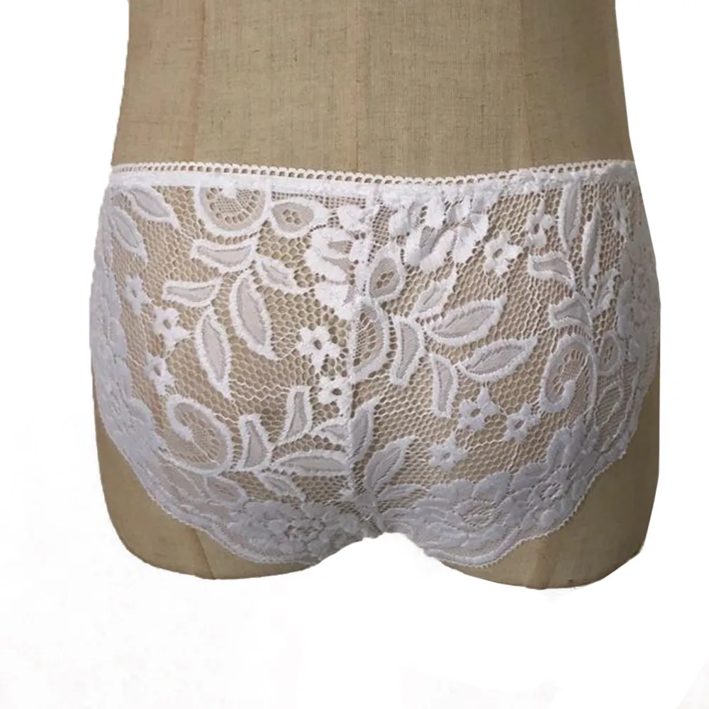 Женское нижнее белье сексуальные кружевные трусики размера плюс Эротические