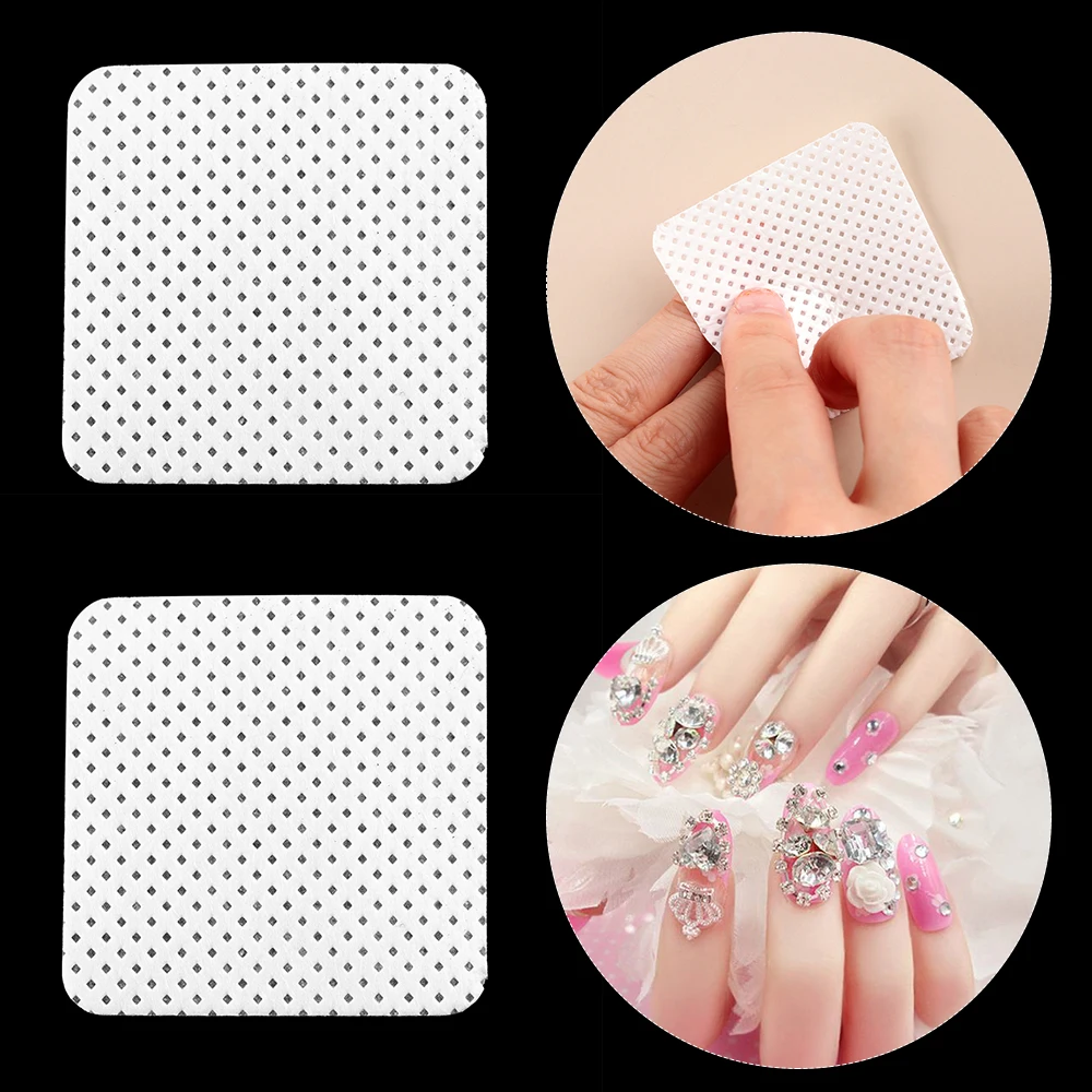 

Pure Cotton Nails Pads Paper Cleaner Lint-Free Nail lamp Wipes Napkins Art equipment Remover For Gel Polish set Remove cleanser