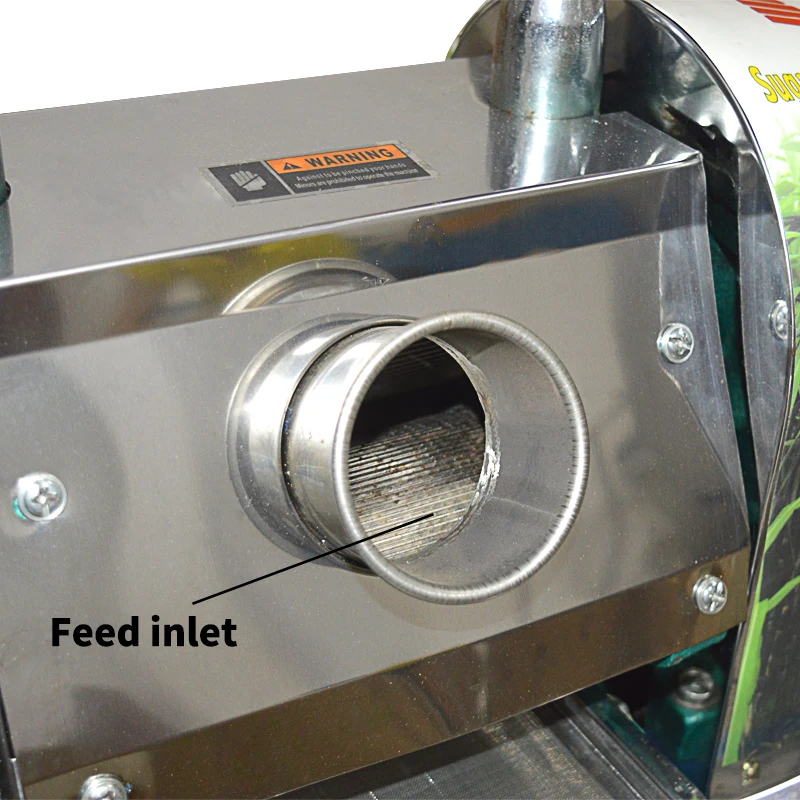 Вертикальная электрическая машина для сока тростника сахарного из нержавеющей