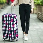 Путешествия защитный чехол на чемодан на колесиках багаж Пылезащитный чехол Аксессуары для путешествий нанесите (только крышка)