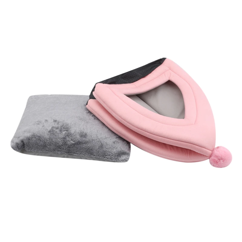 

New Deep Sleep Comfort In Winter Cat Bed Little Mat Basket For Cats House Products Pets Tent Cozy Cave Beds Indoor Cama Gato