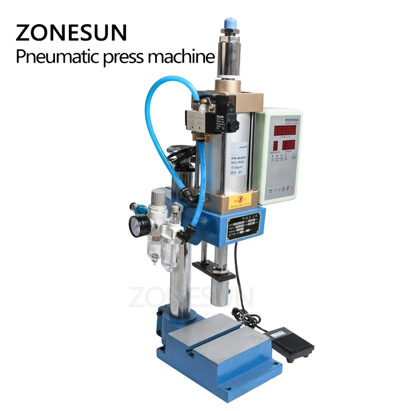ZONESUN автоматический пневматический пресс штамповочная печатная машина штампы