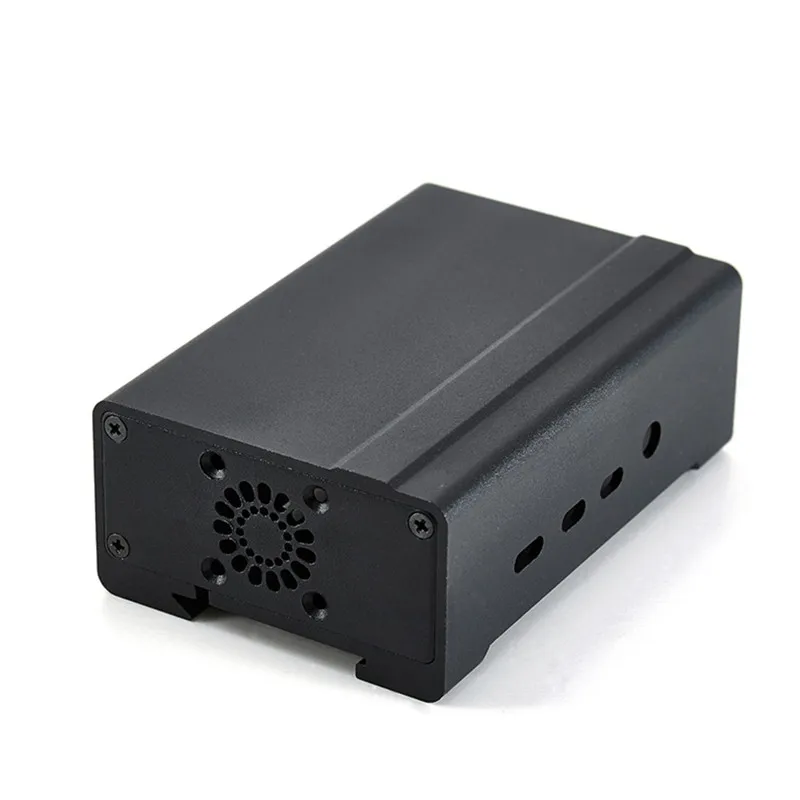 Чехол Raspberry Pi из алюминиевого сплава корпус чехол + вентилятор радиатор для 4 Model