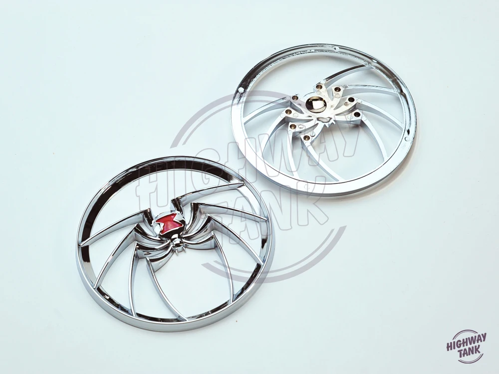 Chrome Widow Speaker Trim Grill Cover case for Harley Electra Street Glide Trikes | Автомобили и мотоциклы