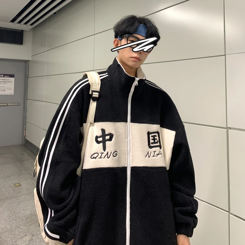 

Hip Hop Fashion Autumn Jacket Loose Couple College Harajuku Men Jacket 2020 Tactical Japanese Chaqueta Hombre Clothing Eg50jc