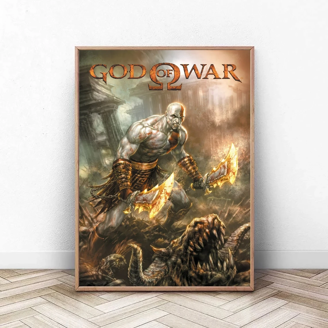 Постер Бог войны 3 Настенная картина украшение для дома (без рамки) | Дом и сад