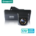 GreenYi 170  HD 1080P Автомобильная камера заднего вида для Toyota Reiz Land Cruiser 100200 Prado Night Vision Reverse Reversing 4 Pin парковка автомобиля AHD
