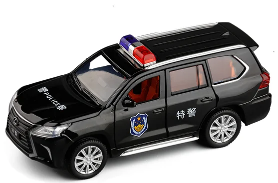 1:32 модель автомобиля lexus LX570 сплав тяга черный металлический автомобиль Детский