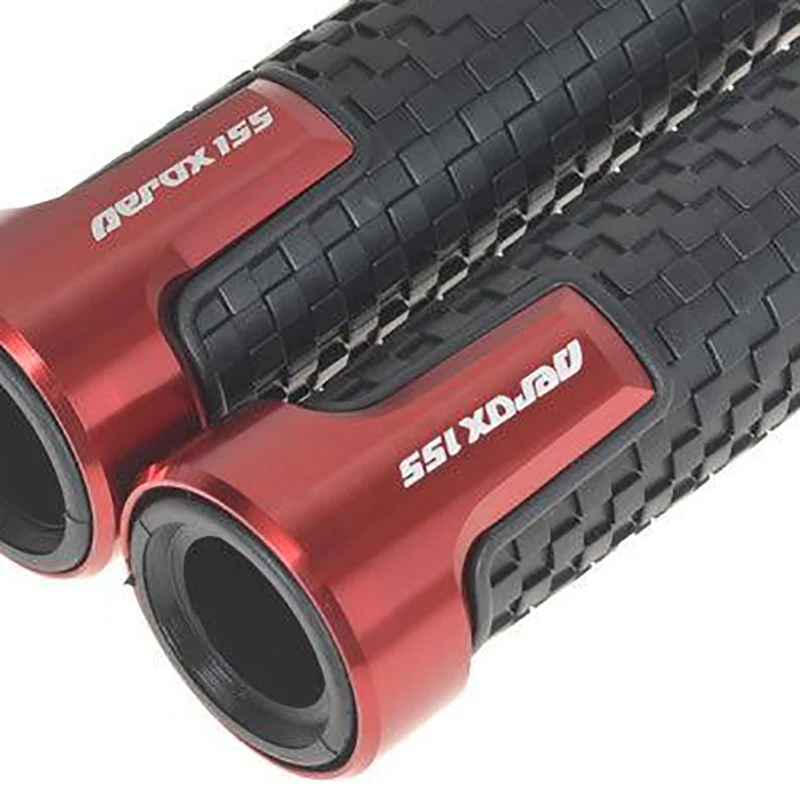 

Motorcycle Grip Cover Modified CNC Non-Slip Grip Cover Accessories Throttle Grip Rubber Grip for Yamaha AEROX155