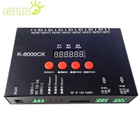 led pixel rgb color k 8000ck controller dc5 24v full color controller with high quality 3 years warranties
